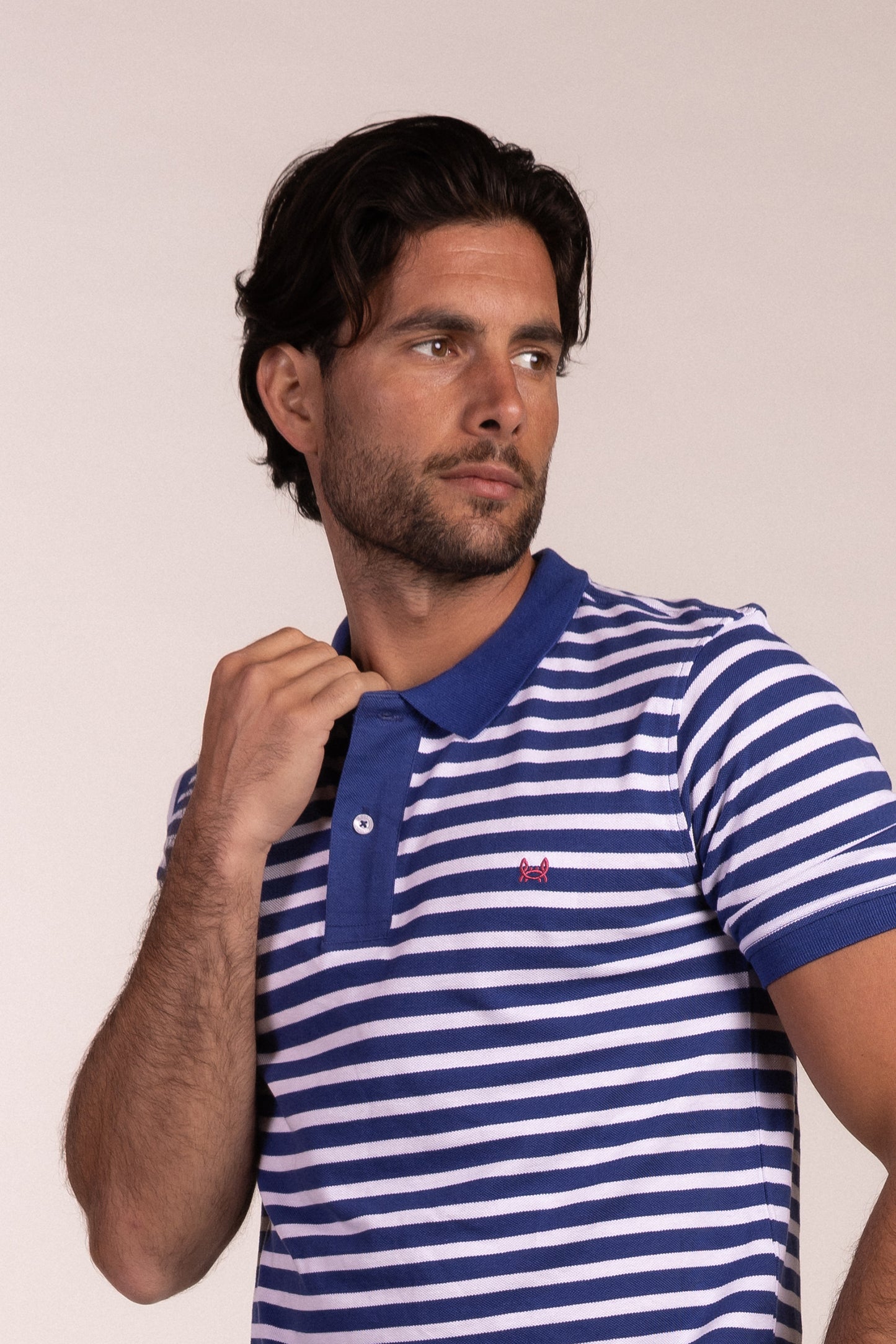 Polo Rayas Azul | Marsella