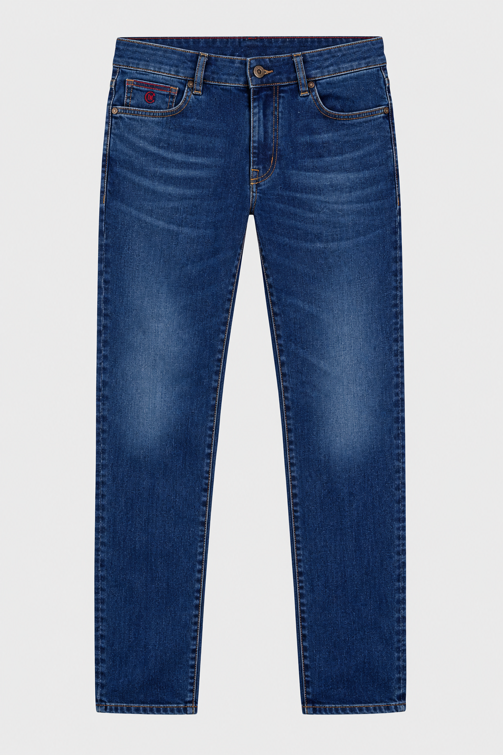 Pantalón Vaquero Elástico Slim Fit Piedra | Curro