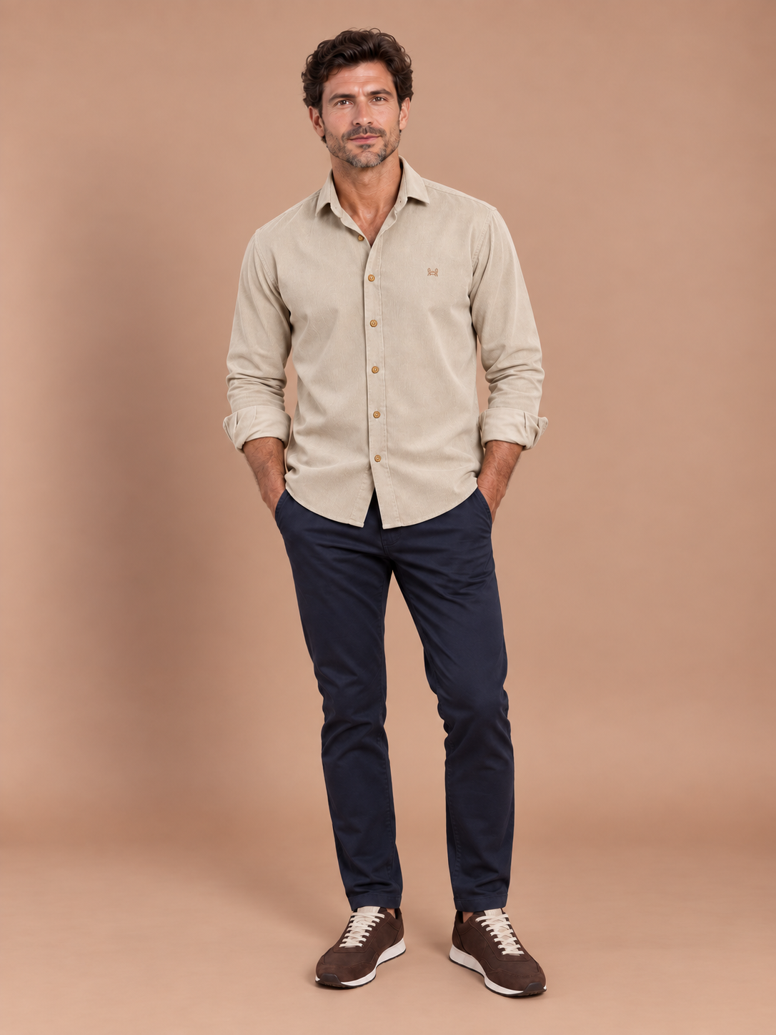 Camisa Micropana Piedra