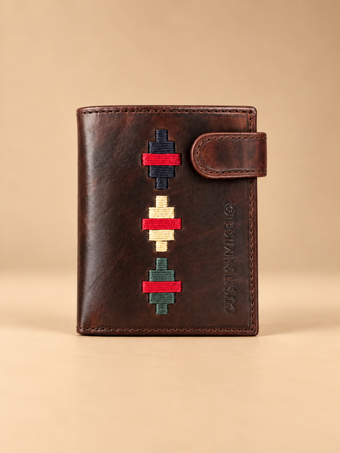 Cartera Piel Argentina Turquesa Marino
