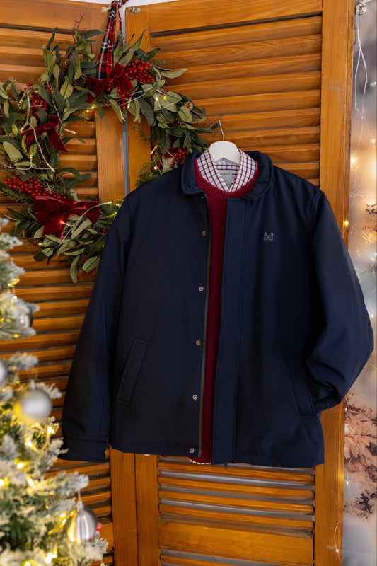 Chaqueta Bomber Marino | Fuji