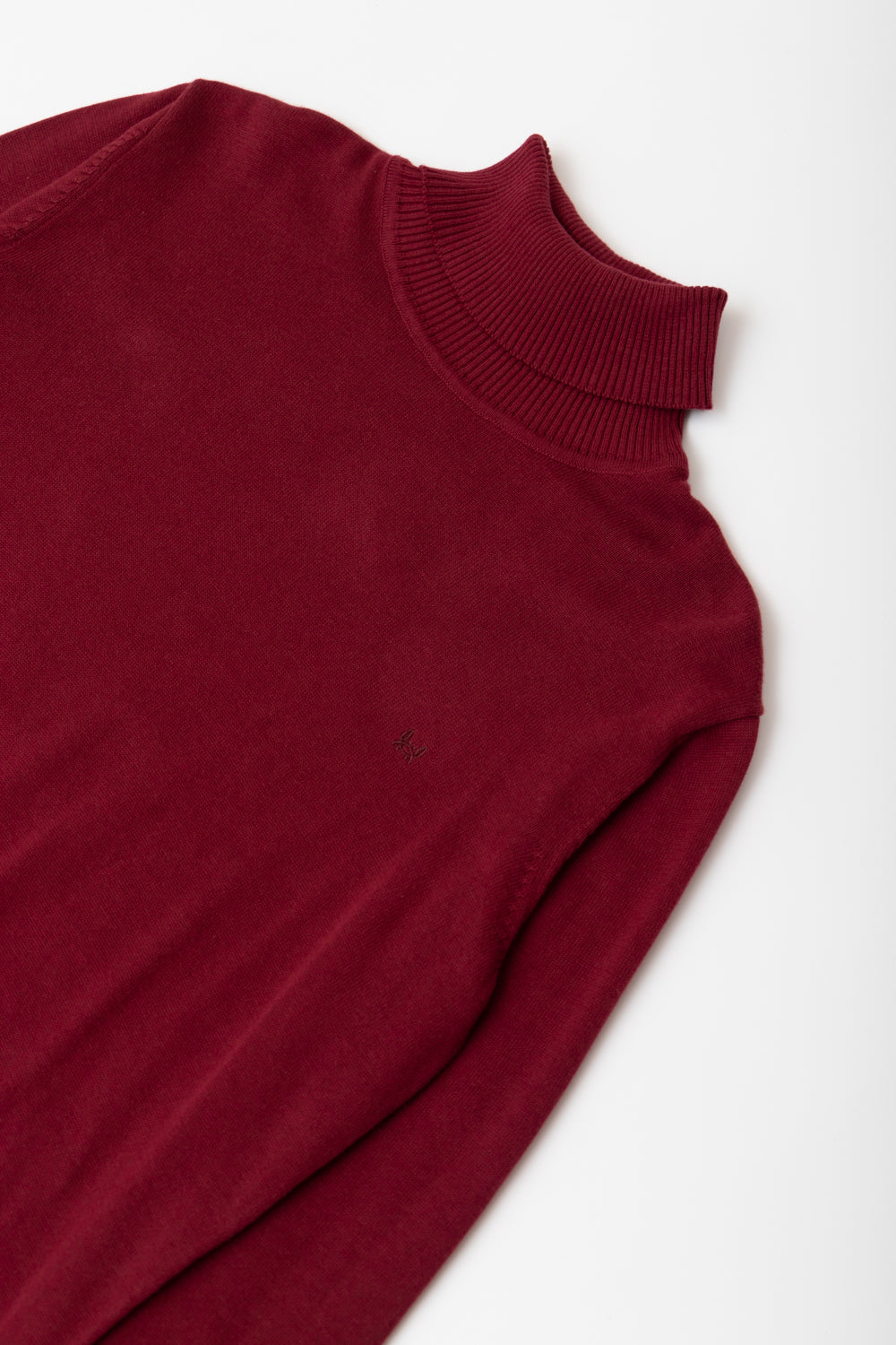 Jersey Cuello Vuelto Vino