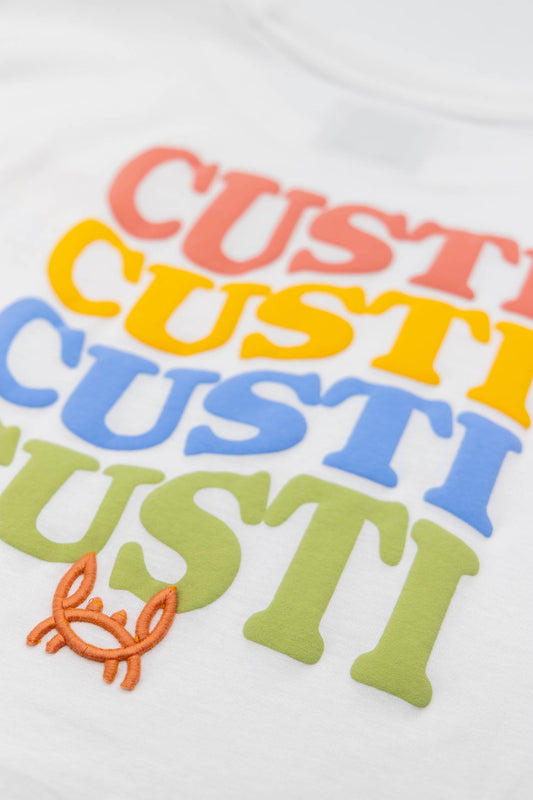 Camiseta Puff Custi Blanca | Barbados