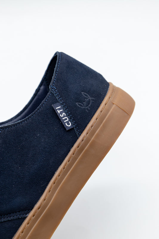 Zapato Serraje Azul Marino