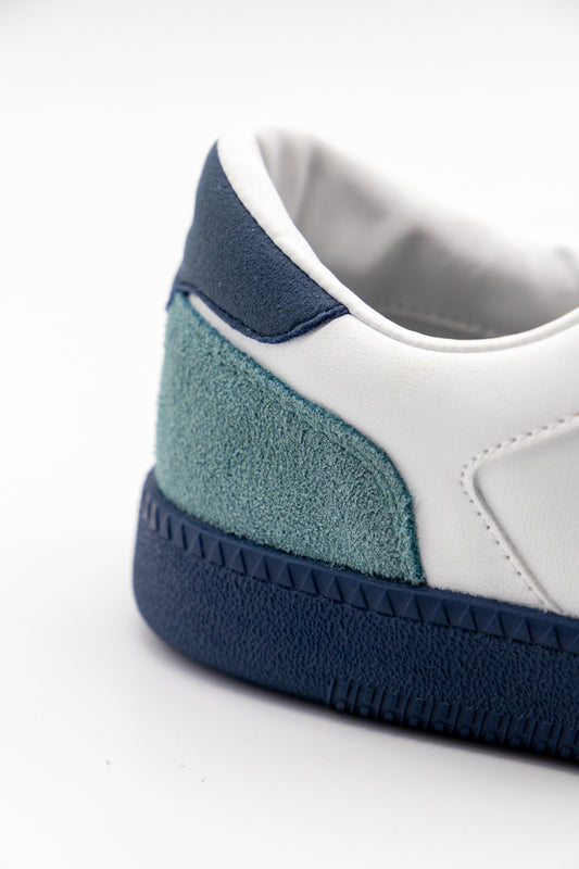 Sneakers Baja Piel Blanco | Duo