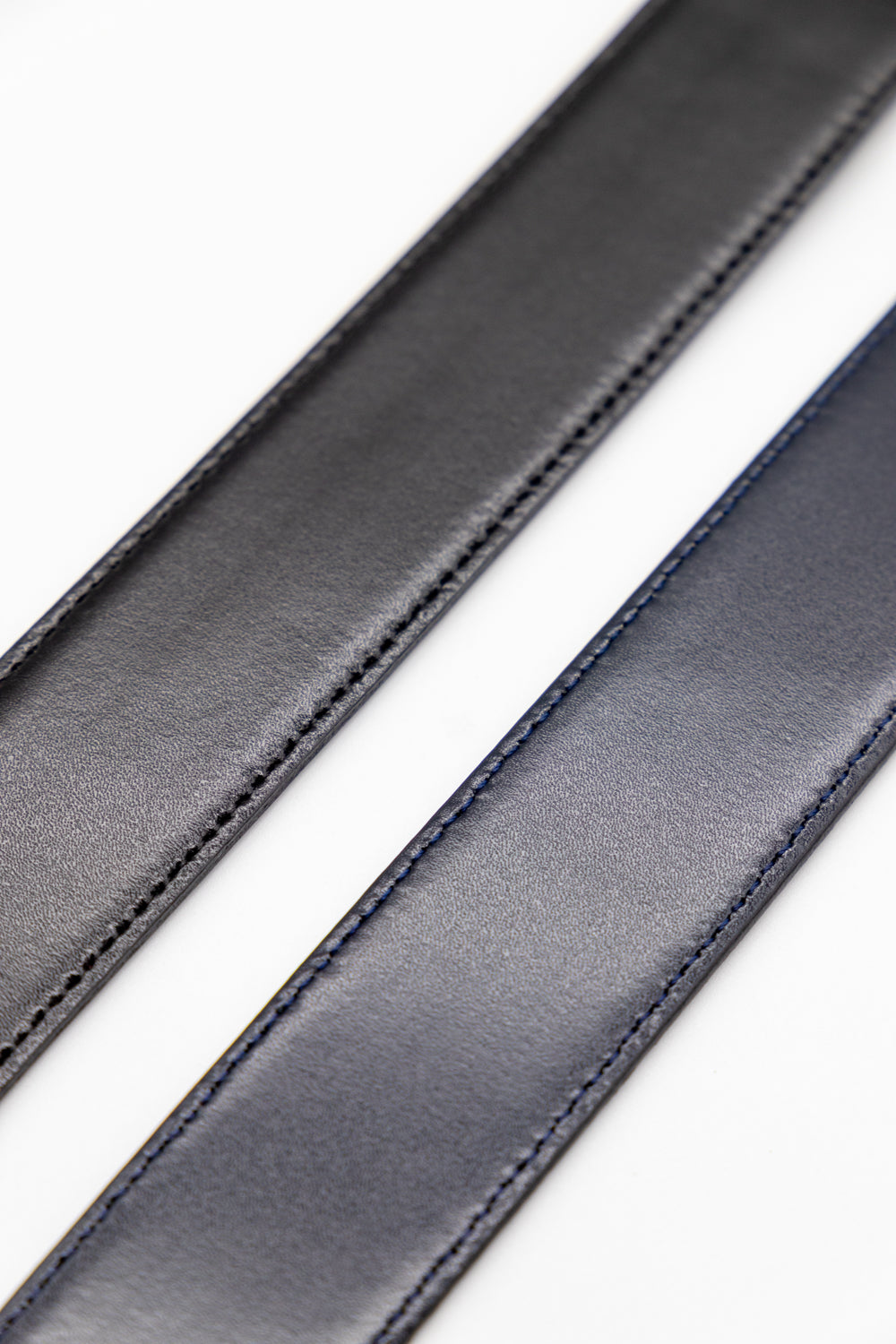 Cinturón piel reversible | Negro & Marino