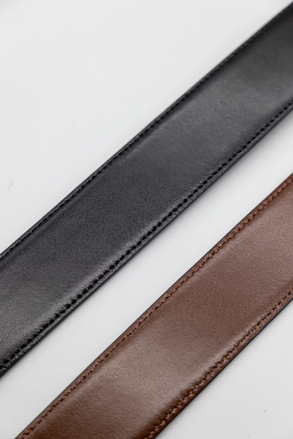 Cinturón piel reversible | Negro & Cuero