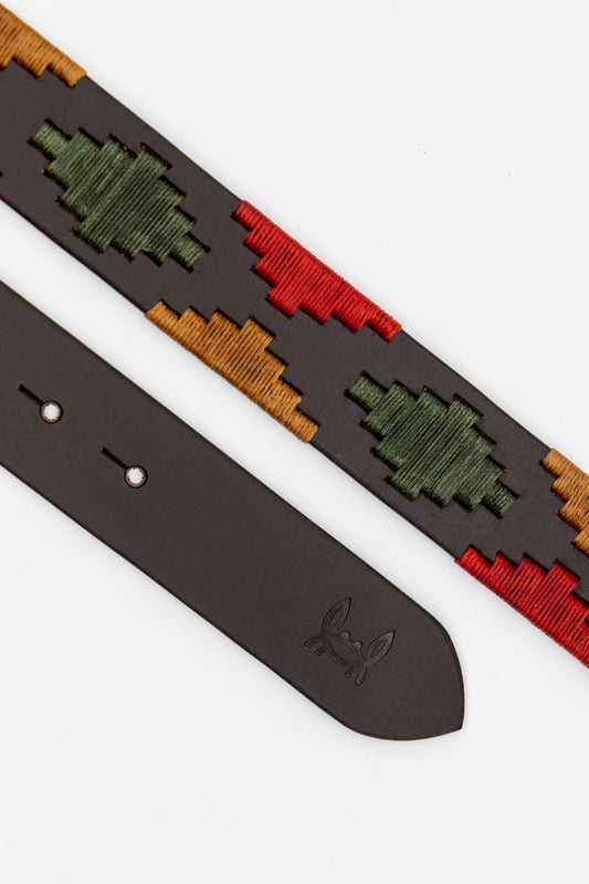 Cinturón piel argentino Tierra