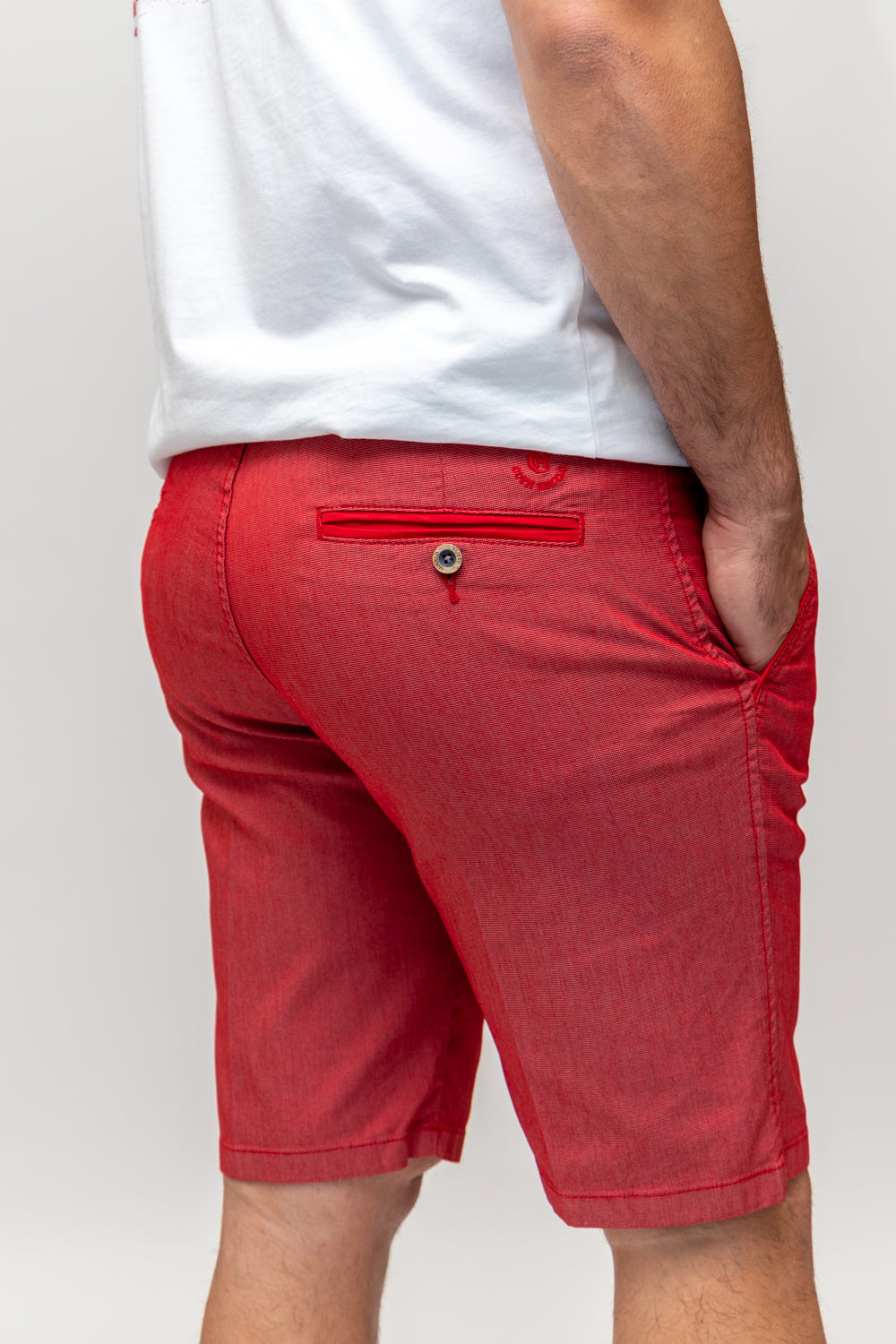 Bermuda Fantasía Rojo | Cartujana
