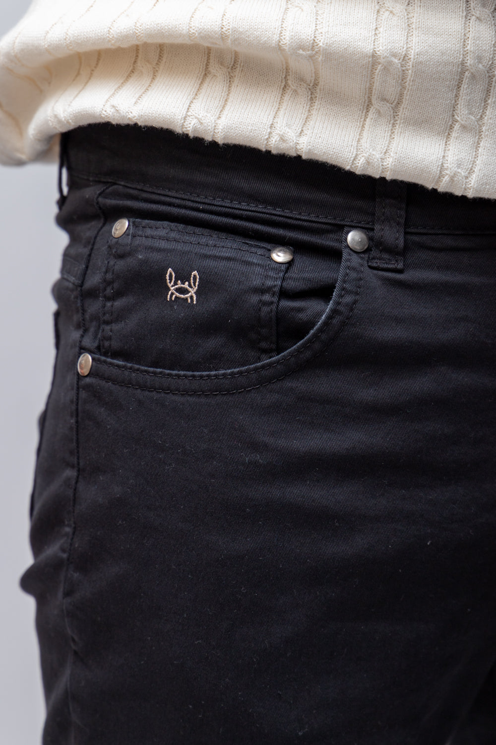 Pantalón 5 Bolsillos Negro