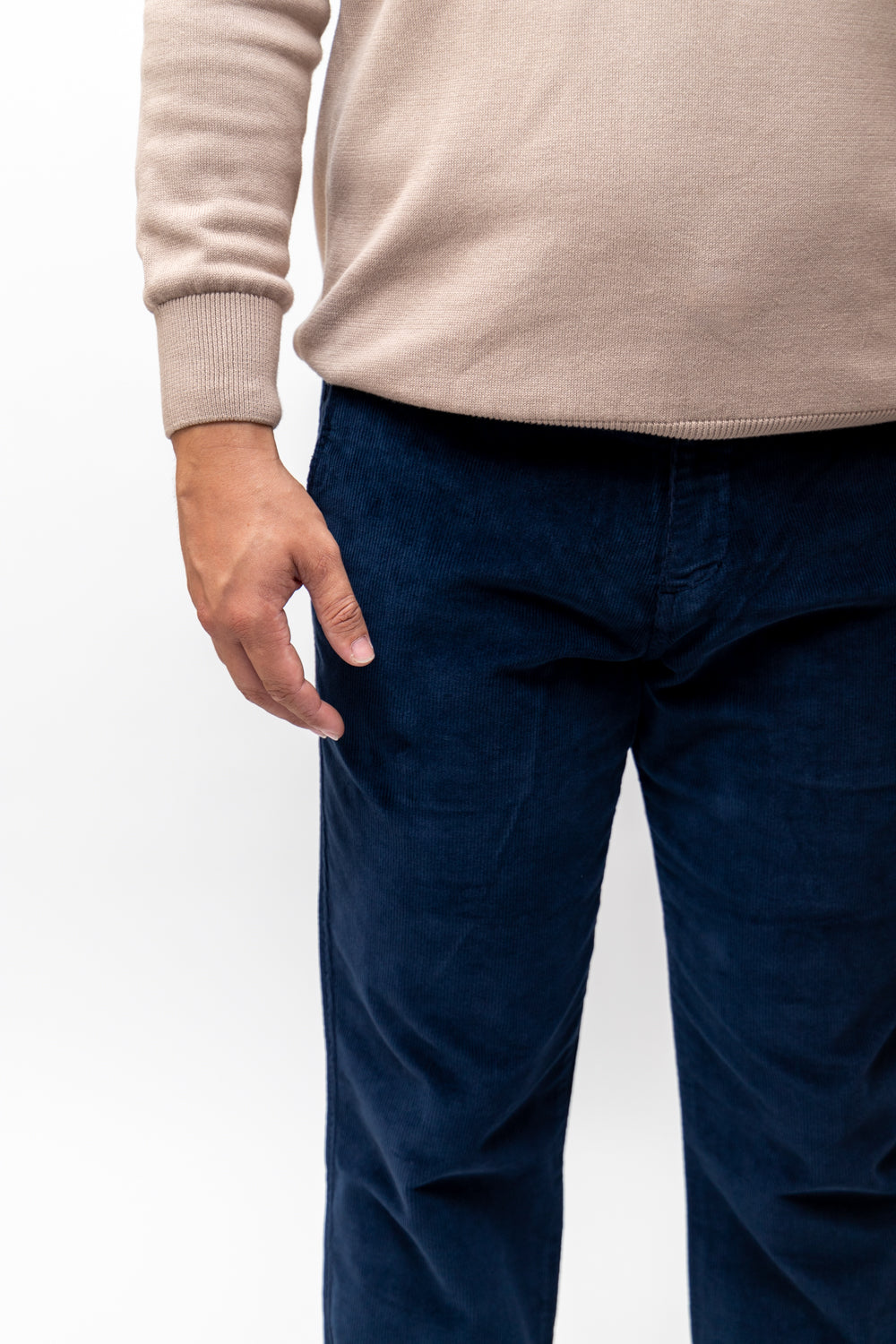 Pantalón Pana Azul Marino