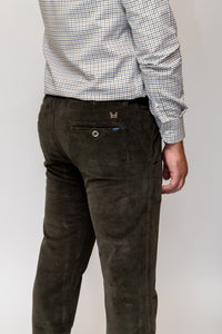 Pantalón Pana Verde Caza