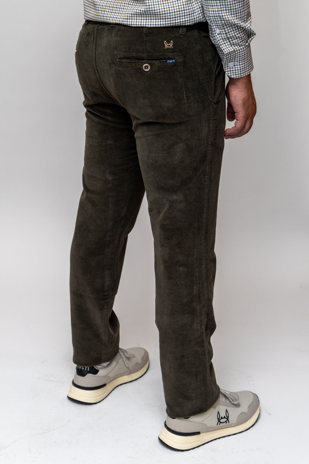 Pantalón Pana Verde Caza