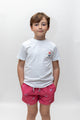 Camiseta Infantil Circulo Multicolor Blanca | Formentera