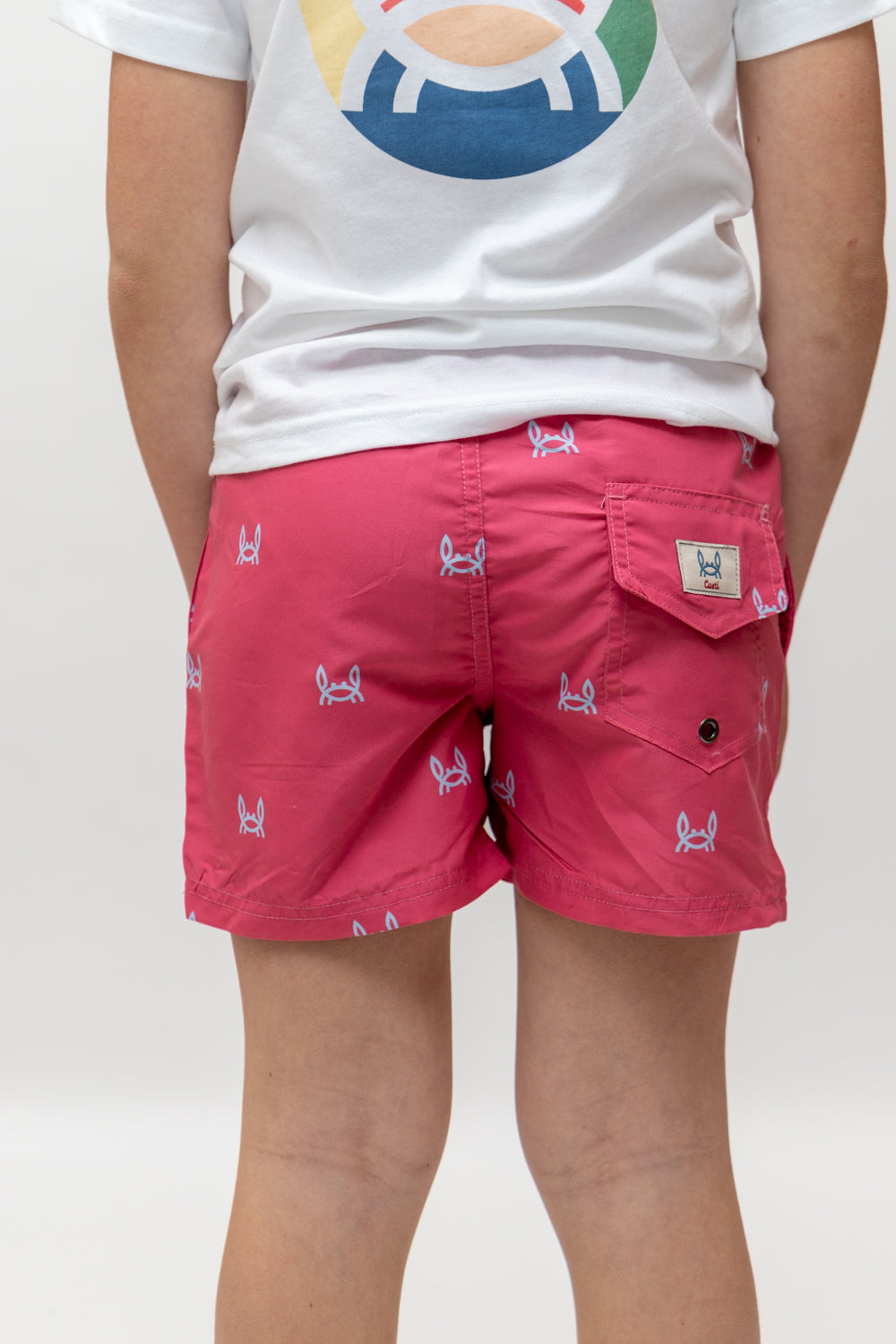 Bañador Infantil Cangrejito Fresa