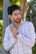Camisa Cuadro Rosa | León