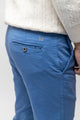 Pantalón Chino Elástico Azul Azafata | Jesulín