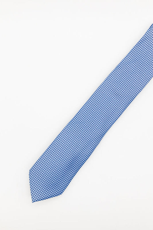 Corbata Circulos Celeste