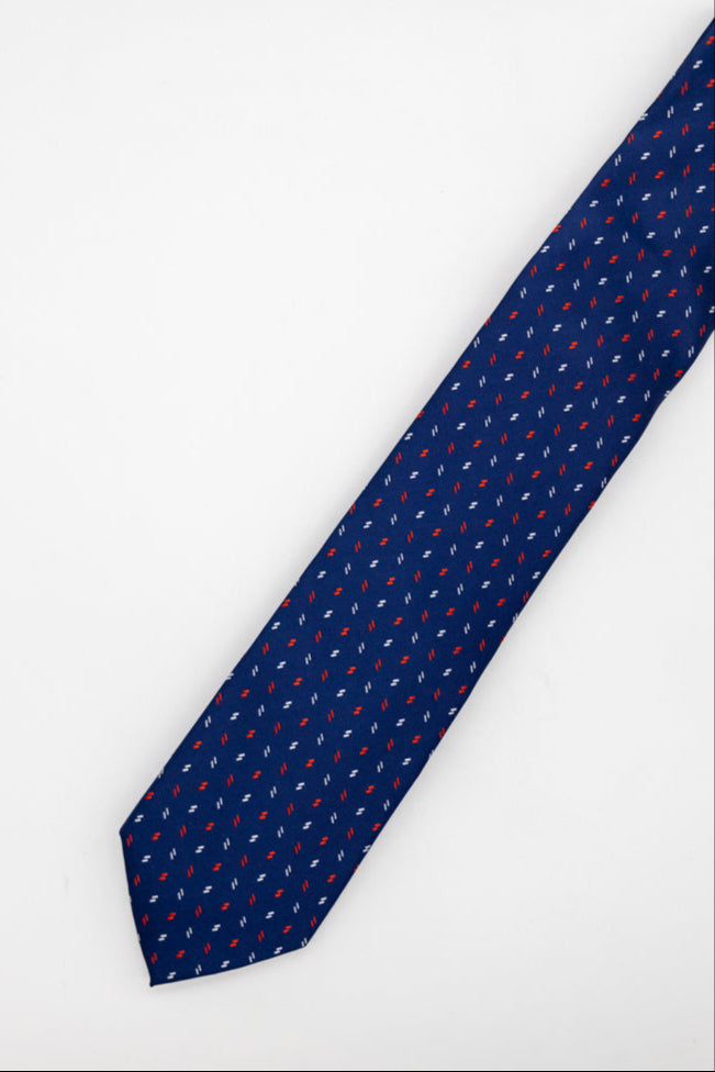 Corbata Marino Estampada