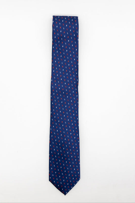 Corbata Marino Estampada