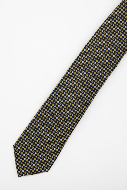 Corbata Flores Amarilla