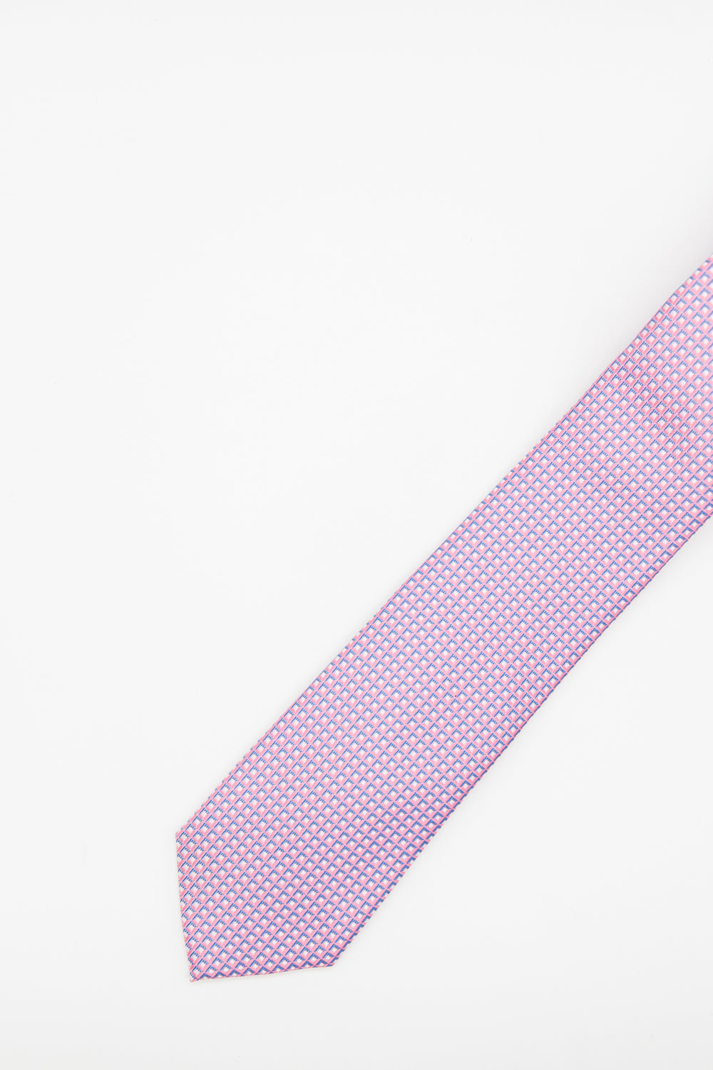 Corbata Estampada Rosa