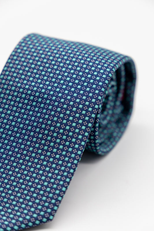 Corbata Estampada Verde