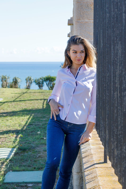 Pantalón Chica Vaquero Piedra