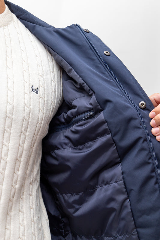 Chaqueta Bomber Marino | Fuji