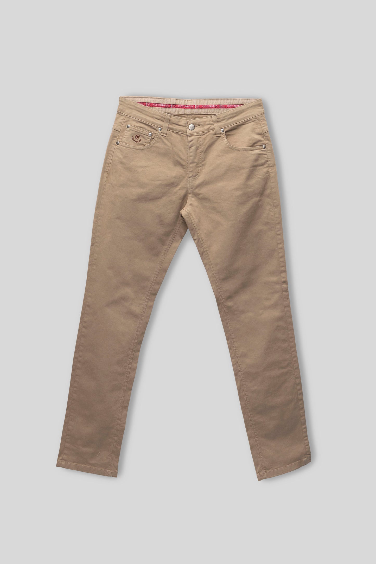 Pantalón 5 Bolsillos Beige