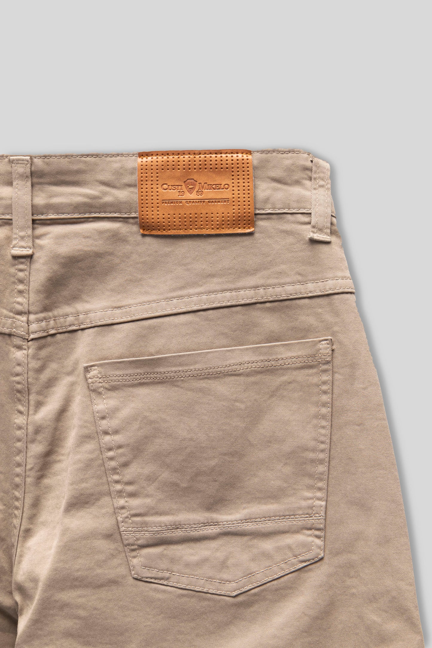 Pantalón 5 Bolsillos Beige