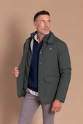 Chaqueta Husky Rombos Verde