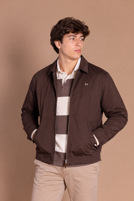 Veste légère en coton marron | Teide