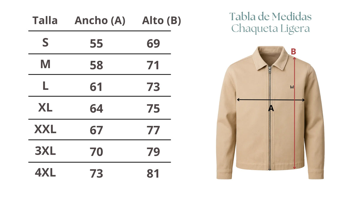 Chaqueta Algodón Ligera Azul Marino | Teide