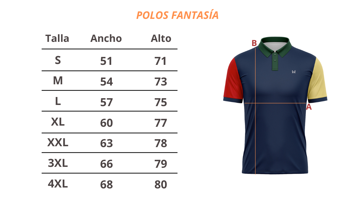 Polo Elástico Azul Marino