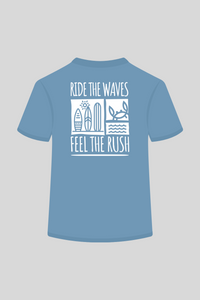 Camiseta Azul  | Waves