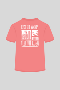 Camiseta Coral  | Waves