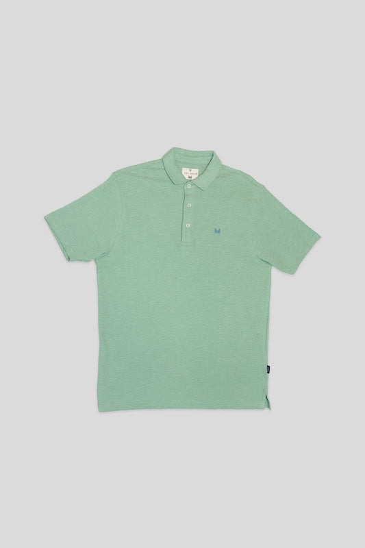 Polo Tejido Toalla Verde | Aitor