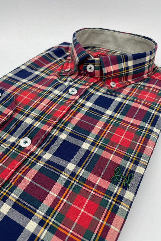 Camisa Cuadro Rojo | Aracena
