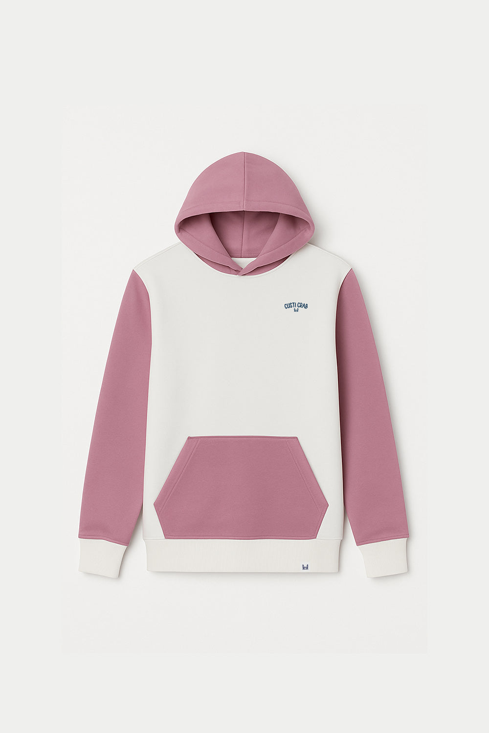 Sudadera Capucha Beige Rosa | Bali