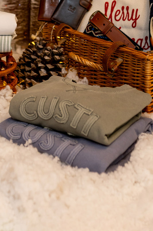 Sudadera Lavada Cangrejito Verde Kaki | Bari