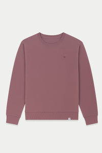 Sudadera Tacto Melocotón | Burdeos