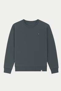Sudadera Tacto Melocotón | Gris Ceniza