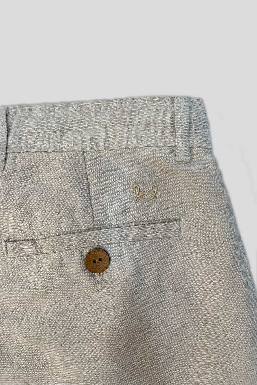 Pantalón Lino Beige