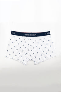Boxer Anclas Blanco
