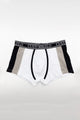 Boxer Blanco Gris