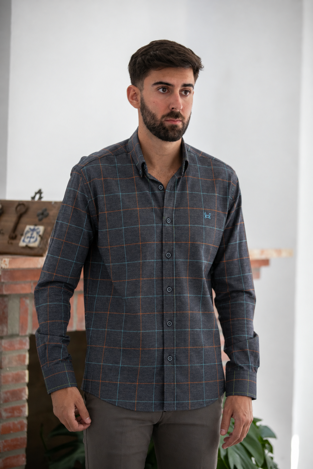 Camisa Villela Gris