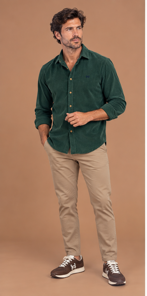 Camisa micropana botella