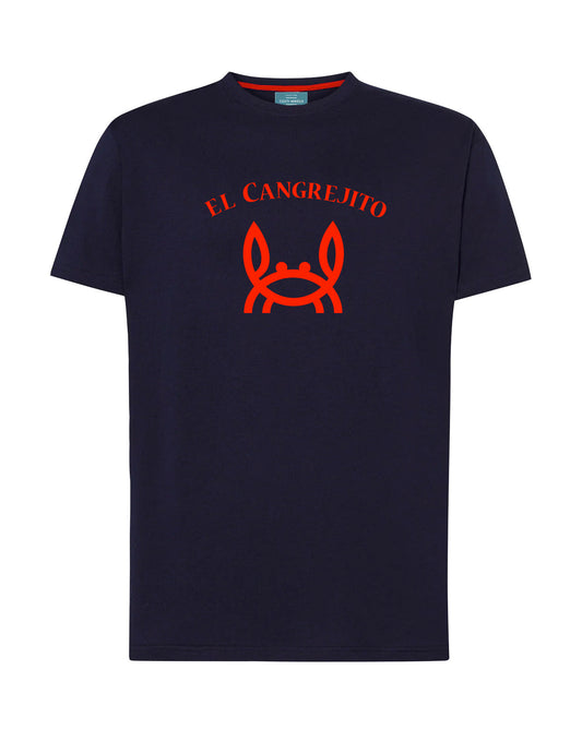 Camiseta cangrejito marino/roja