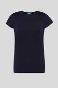 Camiseta Chica Manga Corta Marino